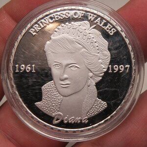 Silver Coin Princes Dian Collection
